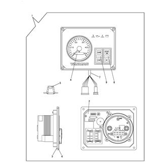 FIG 93. (79B)INSTRUMENT PANEL(B-TYPE/KEYLESS/VDO)(OPTIONAL)