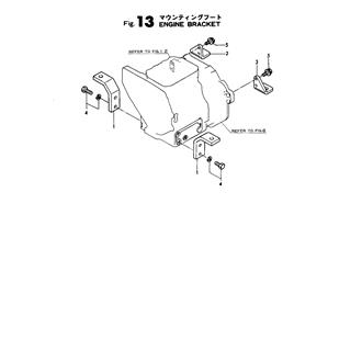 FIG 13. MOUNTING FOOT