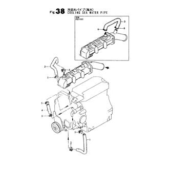 FIG 38. COOLING WATER LINE