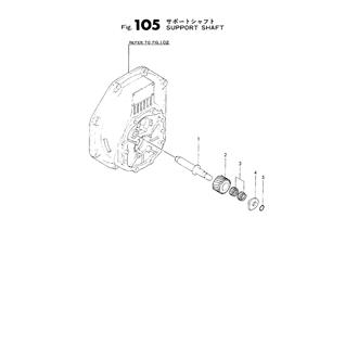 FIG 105. SUPPORT SHAFT