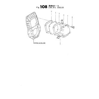 FIG 108. LUB. OIL COOLER