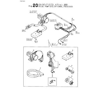 FIG 20. BILGE PUMP(STD,OPTIONAL,PREVIOUS)