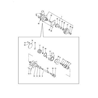 FIG 24. COOLING PUMP(SEA WATER)