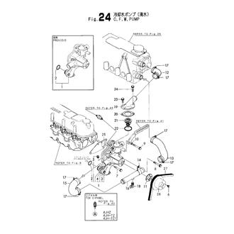 FIG 24. COOLING FRESH WATER PUMP