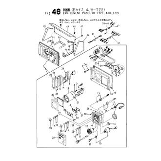 FIG 46. INSTRUMENT PANEL(B-TYPE,4JH-TZ2)