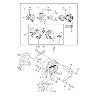 FIG 34. GENERATOR(12V)(HITACHI)(TO JUN., 2012)