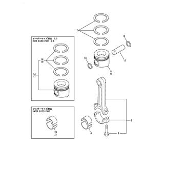FIG 24. PISTON & CONNECTING ROD