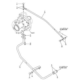 FIG 30. LUB. OIL PIPE(TURBOCHARGER)