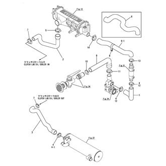 FIG 40. COOLING PIPE(SEA WATER)(6LP-DTZY)