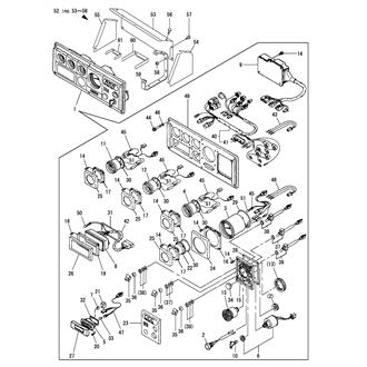 FIG 59. INSTRUMENT PANEL(D-TYPE)(6LP-DTZY/STZY/STZYJ)