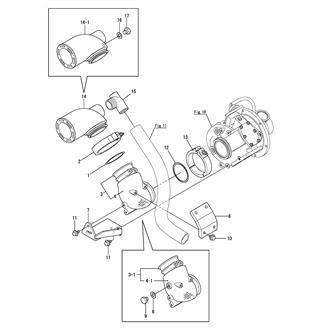 FIG 66. (11A)EXHAUST BEND(YAMAHA SPEC./OPTIONAL)