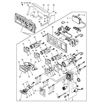 FIG 60. INSTRUMENT PANEL(D-TYPE)(6LP-DTZY/STZY/STZYJ)