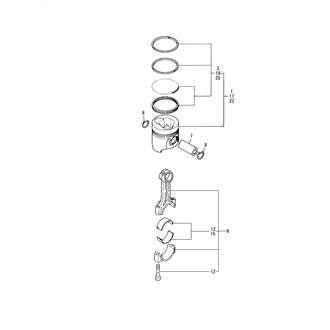 FIG 16. PISTON & CONNECTING ROD