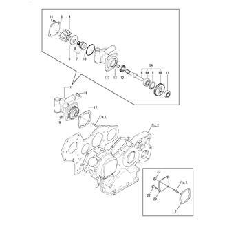 FIG 22. COOLING SEA WATER. PUMP