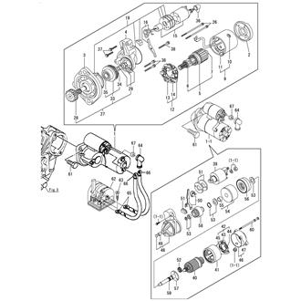 FIG 32. STARTING MOTOR(12V)