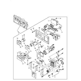 FIG 43. (35A)INSTRUMENT PANEL(24V,C-TYPE)