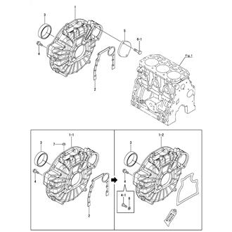 FIG 3. FLYWHEEL HOUSING