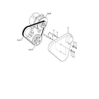 FIG 42. (32B)V-BELT COVER