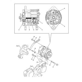 FIG 43. (32C)GENERATOR(OPTIONAL)(BOSCH: FROM JUL. 2012)