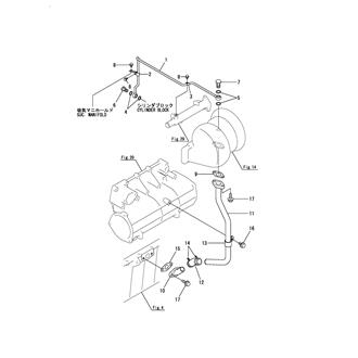 FIG 23. LUB. OIL PIPE(TURBOCHARGER)