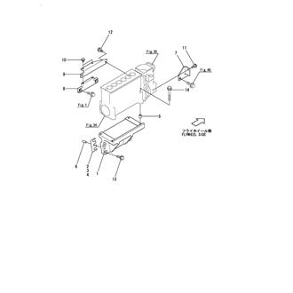 FIG 41. FUEL INJECTION PUMP MOUNT