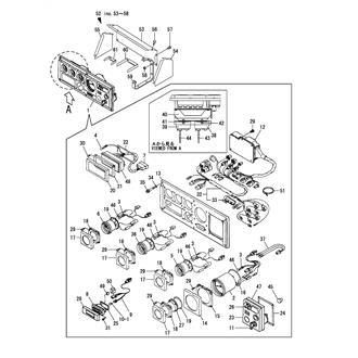 FIG 58. INSTRUMENT PANEL(6CZ-GT)(TO E70399)