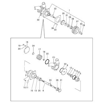 FIG 21. COOLING SEA WATER PUMP