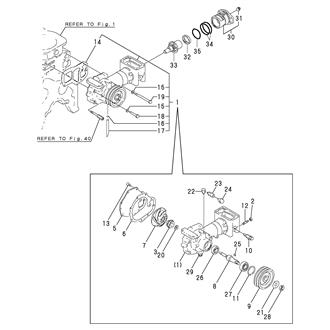 FIG 22. COOLING FRESH WATER PUMP