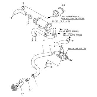 FIG 24. COOLING SEA WATER PIPE