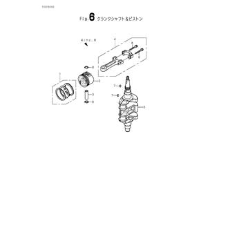 FIG 6. CRANKSHAFT & PISTON