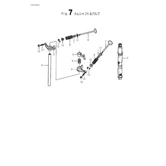 FIG 7. CAMSHAFT & VALVE