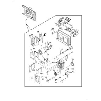 FIG 56. INSTRUMENT PANEL(B-TYPE)