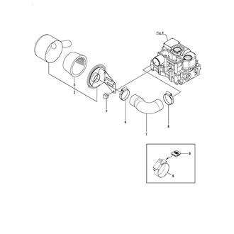 FIG 7. AIR INTAKE SILENCER