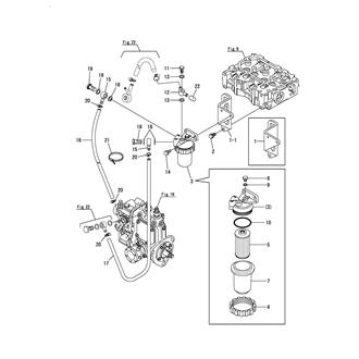 FIG 23. FUEL PIPE & FUEL FILTER