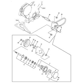 FIG 41. (13A)COOLING PUMP(SEA WATER)(FROM E/#E6836)