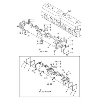 FIG 12. EXHAUST MANIFOLD