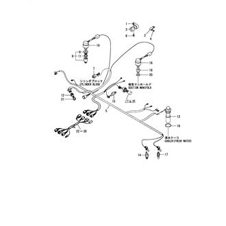 FIG 49. WIRE HARNESS & SENSOR(Z-DRIVE SPEC.)