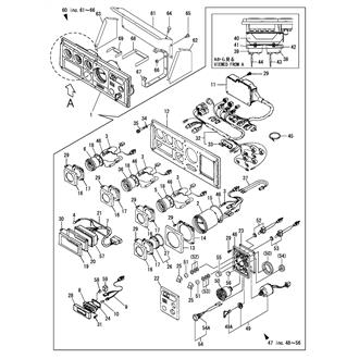 FIG 50. INSTRUMENT PANEL(D-TYPE)
