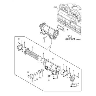 FIG 20. LUB. OIL COOLER