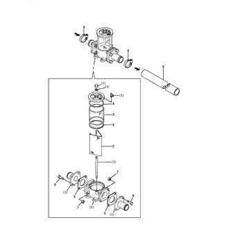 FIG 33. FILTER(SEA WATER)(SINGLE)(OPTIONAL)(TO E/#4382)