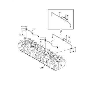 FIG 43. FUEL PIPE(RETURN)