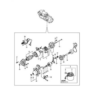 FIG 59. (48A)STARTER MOTOR(INNER PARTS)(EARTH TYPE)