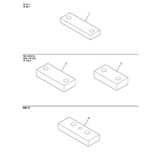 FIG 71. (6N)SPACER(MOUNTING FOOT)