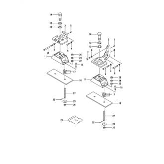 FIG 93. (6I)MOUNTING FOOT(CLUTCHLESS)(SHOCK ABSORBER SPEC.)