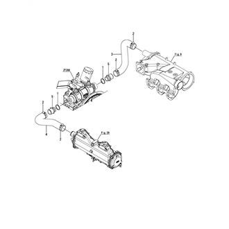 FIG 106. (30E)COOLING PIPE(SEA WATER)(ZF286)