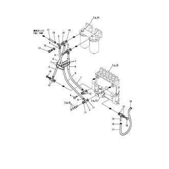 FIG 113. (43A)FUEL PIPE(PUMP - FILTER)