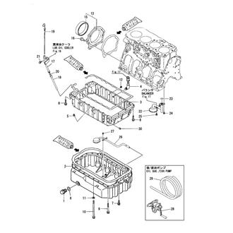 FIG 3. LUB. OIL SUMP & OIL SEAL HOUSING