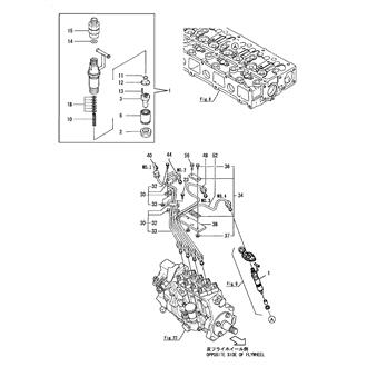 FIG 27. FUEL INJECTION VALVE & FUEL INJECTION PIPE