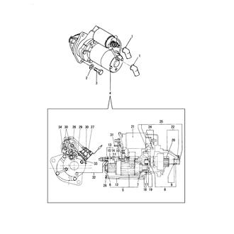 FIG 31. STARTING MOTOR(EARTH FLOAT TYPE/OPTIONAL)