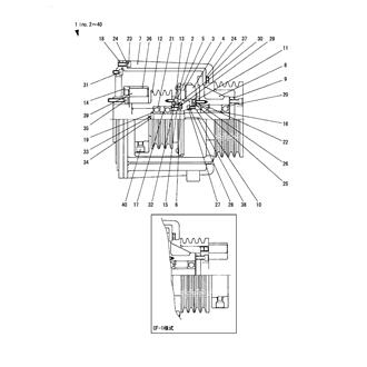 FIG 50. FPTO ELECTTON CLUTCH(CF501/OPTIONAL)